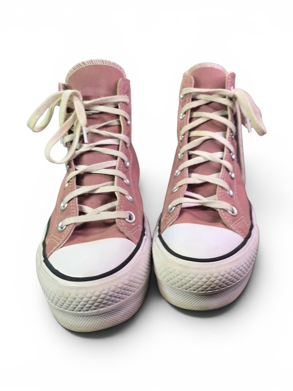 Converse Chuck Taylor All Star Lift High Top Platform Sneakers Pink Women Size 8
